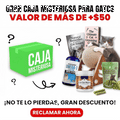 GRAN CAJA MISTERIOSA PARA GATOS (VALOR +$50)